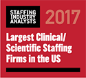SIA Largest Clinical-Scientific Staffing Firms