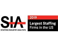 SIA 2019 Largest Staffing Firms in the US SIA 2019 Largest Staffing Firms in the US"