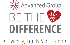 Diversity Equity Inclusion Be the Difference Logo