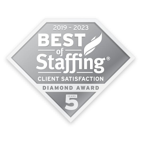 Best of Staffing: Client Satisfaction Diamond Award 2023 Best of Staffing: Client Satisfaction Diamond Award 2023"