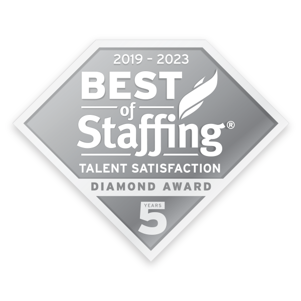 Best of Staffing: Talent Satisfaction Diamond Award 2023 Best of Staffing: Talent Satisfaction Diamond Award 2023"