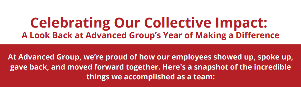 Celebrating AG's collective impact